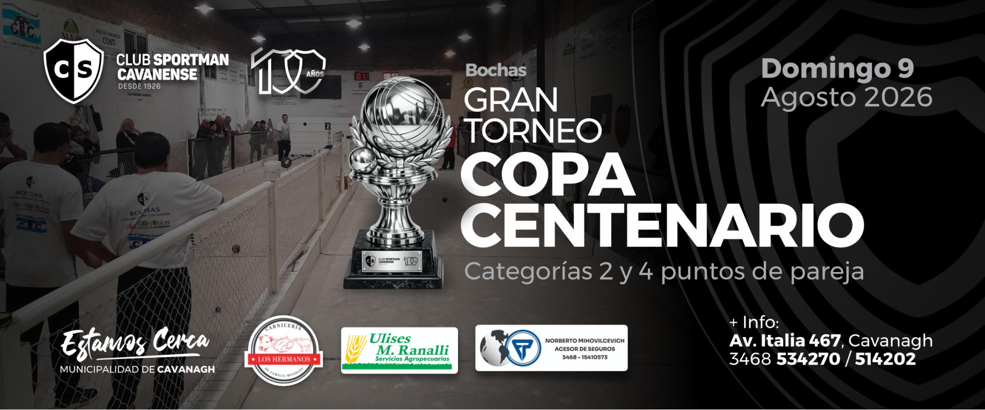 FLYER TORNEO DE BOCHAS